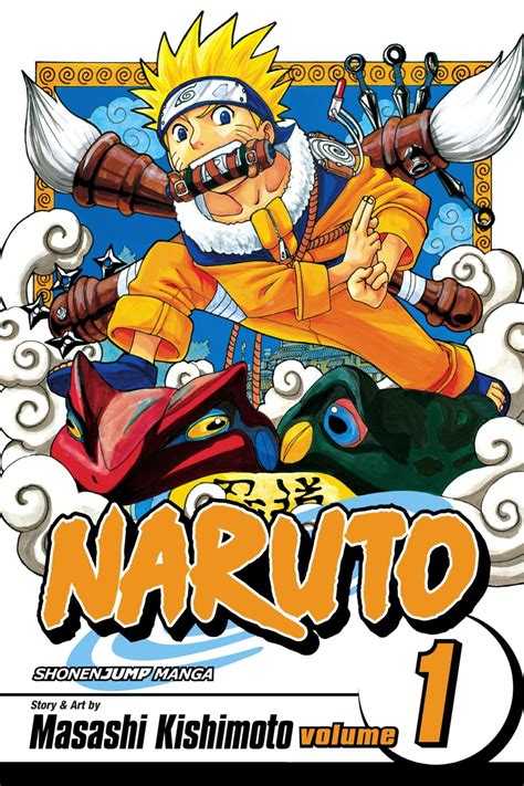 naruto manga volume 1.